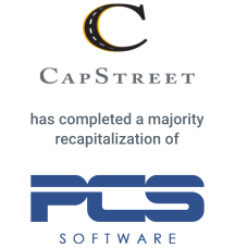 The CapStreet Group has completed a majority recapitalization of PCS Software